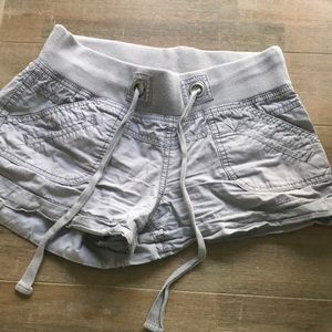 Gray casual shorts
